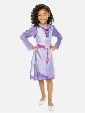 Disney ✨ WISH ✨ ASHA'S ADVENTURE DRESS COSTUME SIZE 4-6X 🌟NWT🌟
